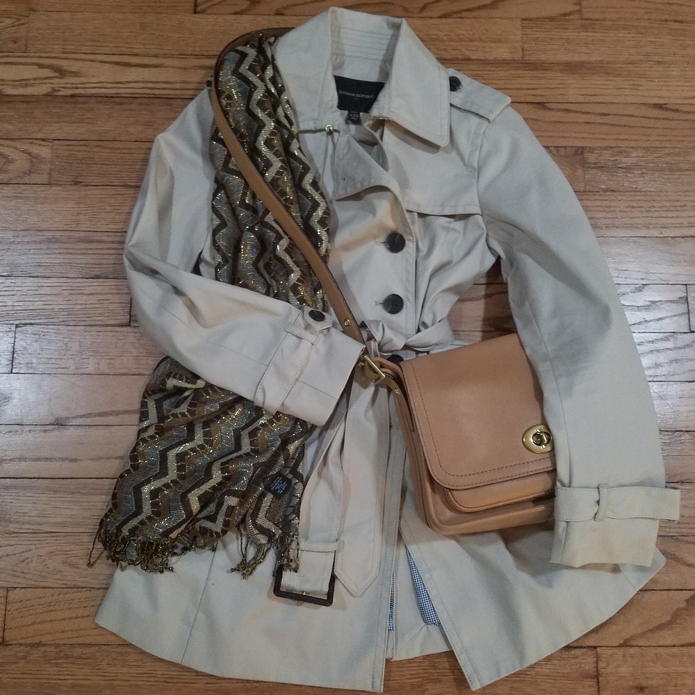 Banana Republic trench coat